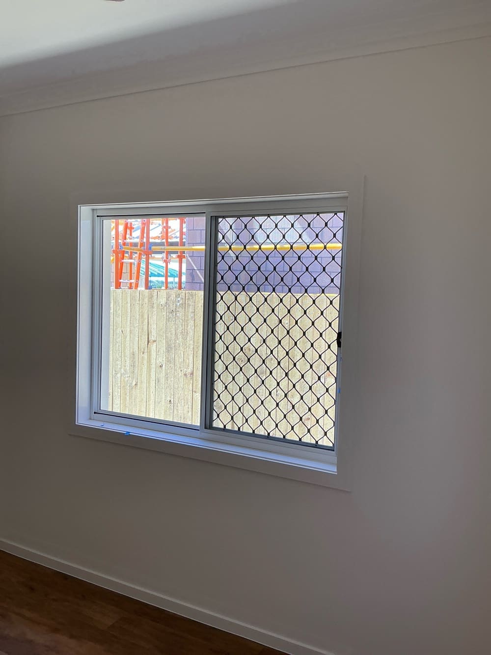 Blinds not installed, recorded during a lock-up inspection in Morayfield