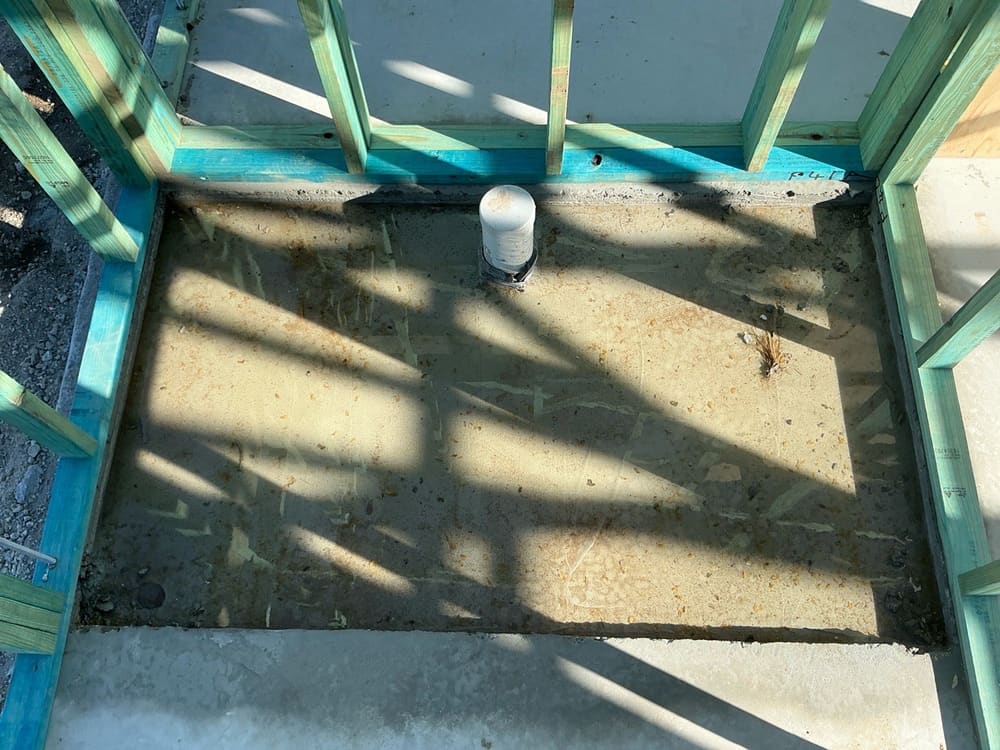 Trimming required, recorded during a slab pre-pour inspection in Morayfield